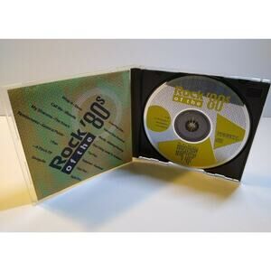 Rock Of The 80's CD New Wave Hits Devo Whip It Blondie A Flock Of Seagulls I Ran